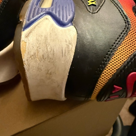 Rare Nike Air Max 90 SD Gradient Black Persian Violet Men's Sneakers, Size 9.5 - Picture 6 of 9